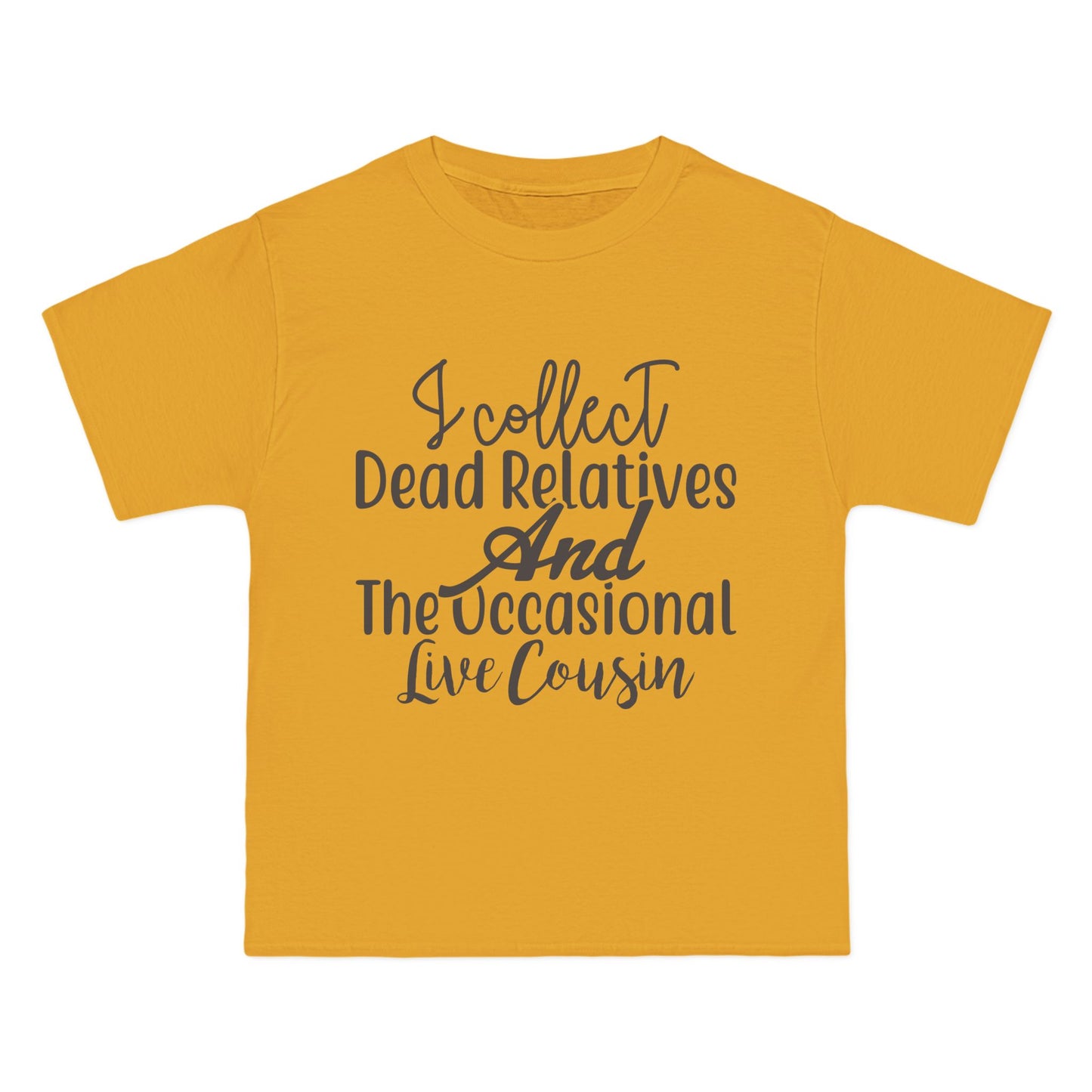 I Collect Dead Relatives and the Occasional Live Cousin St. John Heraldry T-Shirt