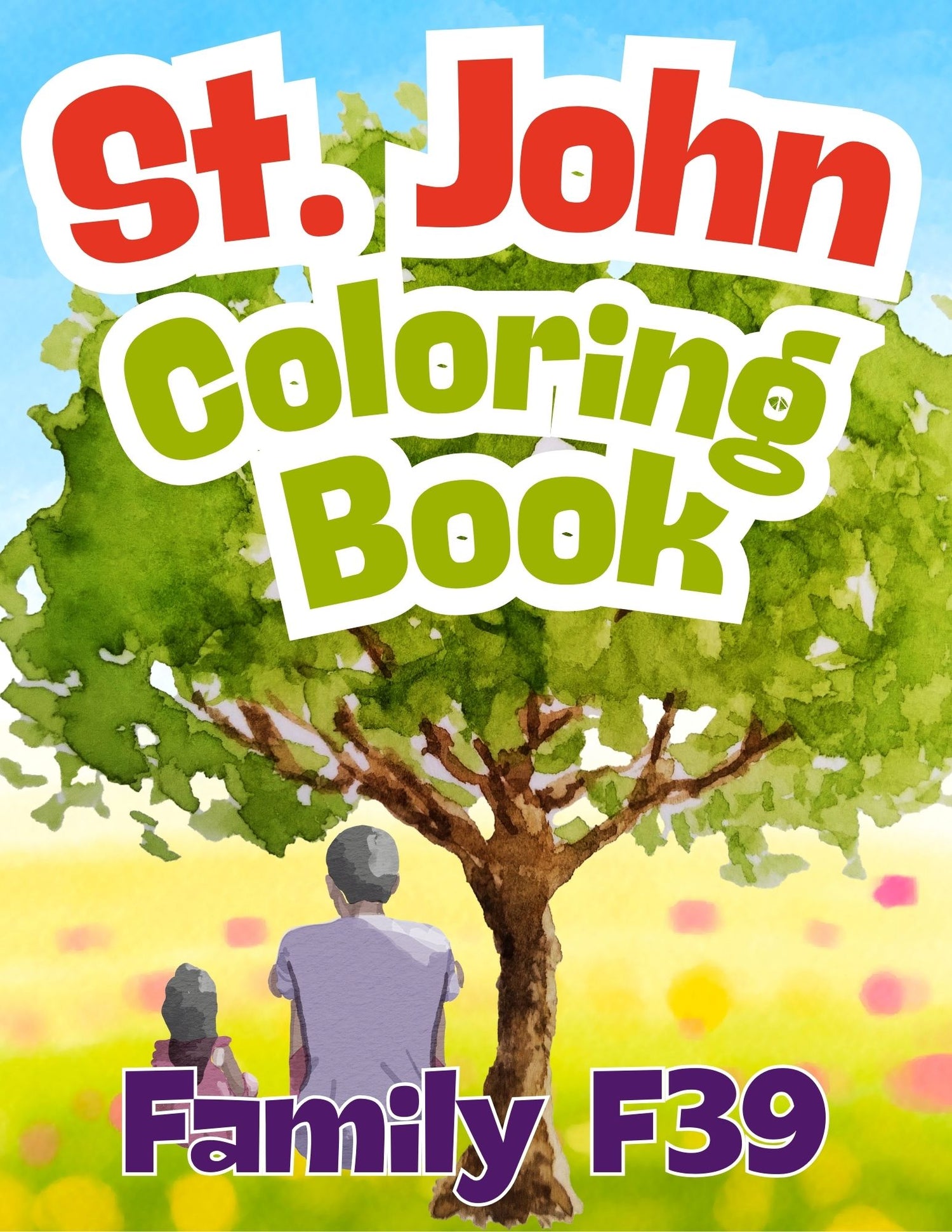 St. John Coloring Books