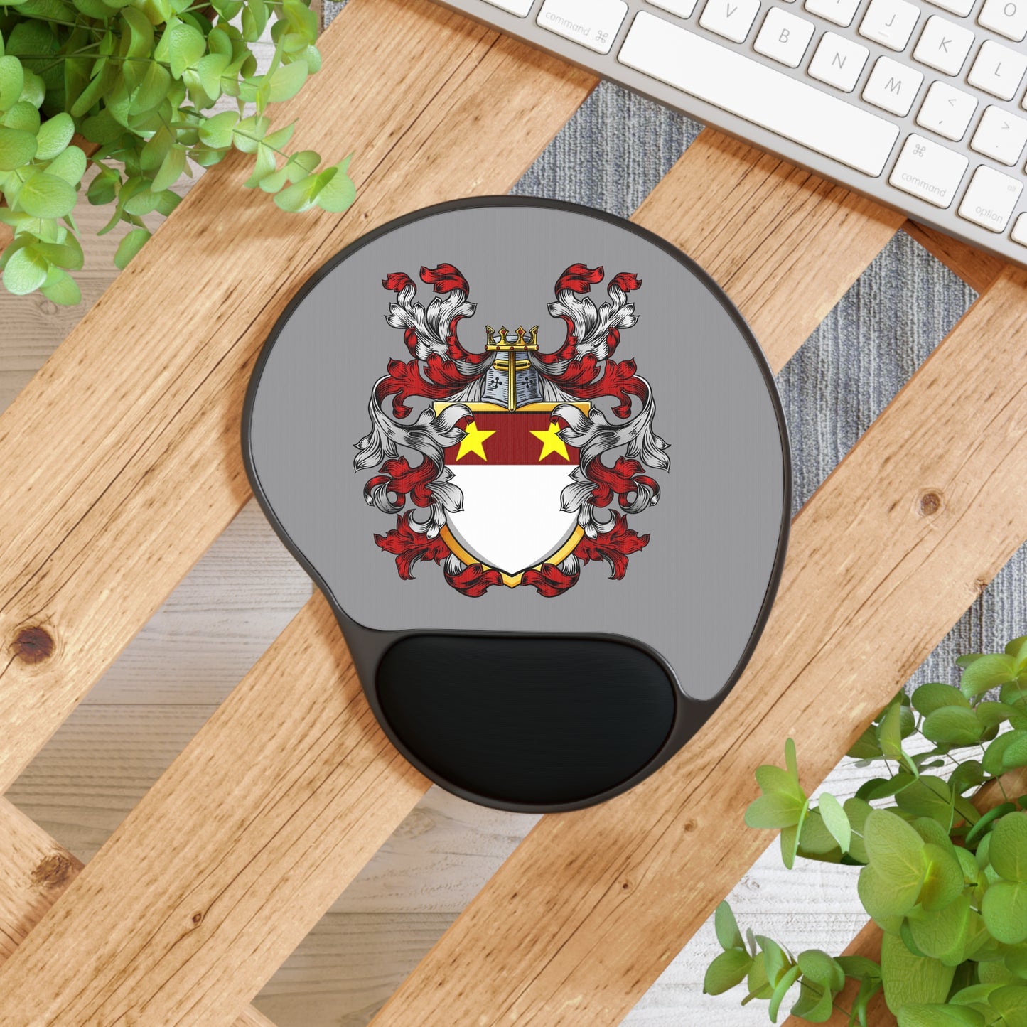 Personalized Mouse Pad with Wrist Rest, Unique Ergonomic Desk Accessory, Great Gift for Remote Workers, Home Office Decor, [...]