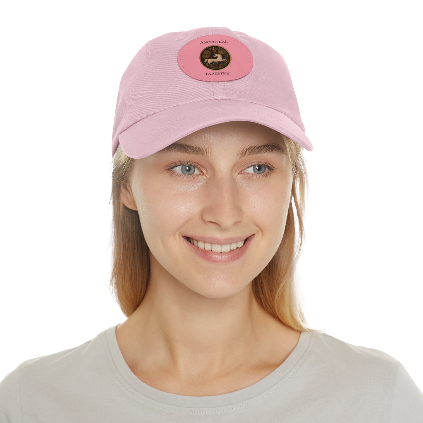Ancestral Tapestry Vintage Leather Patch Hat