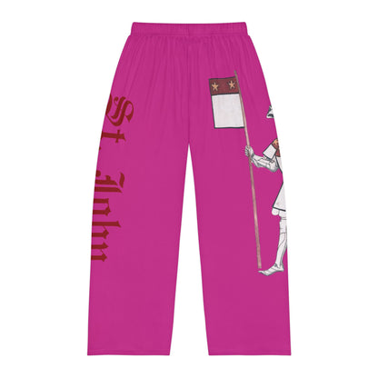 Sir John St. John, Knight-Themed Men's Pajama Pants, Cozy Sleepwear for Men, Perfect for Relaxing Nights, Gift for Father's Day, Pajama Day