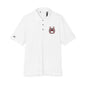 Unisex Performance Polo with Stylish Crest Design, Athletic Shirt for Sports & Everyday Wear, Perfect for Casual Outings, Gifts for Him, Her