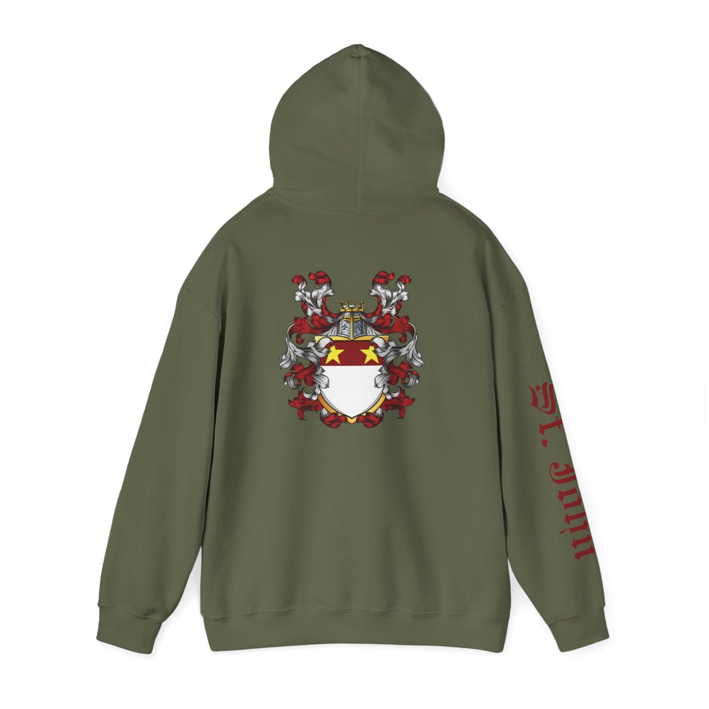 I'M READY FOR THE 'BER MONTHS Hoodie with St. John Heraldry