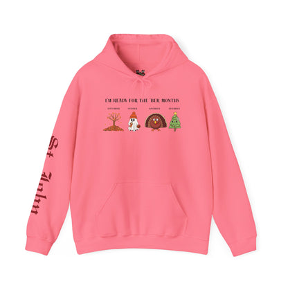 I'M READY FOR THE 'BER MONTHS Hoodie with St. John Heraldry
