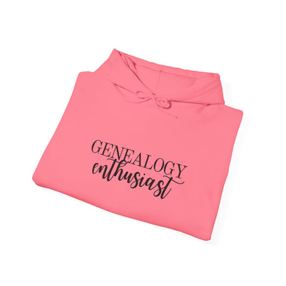 Genealogy Enthusiast Hoodie with St. John Heraldry