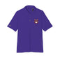 Unisex Performance Polo with Stylish Crest Design, Athletic Shirt for Sports & Everyday Wear, Perfect for Casual Outings, Gifts for Him, Her
