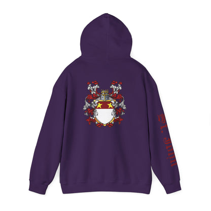 I'M READY FOR THE 'BER MONTHS Hoodie with St. John Heraldry