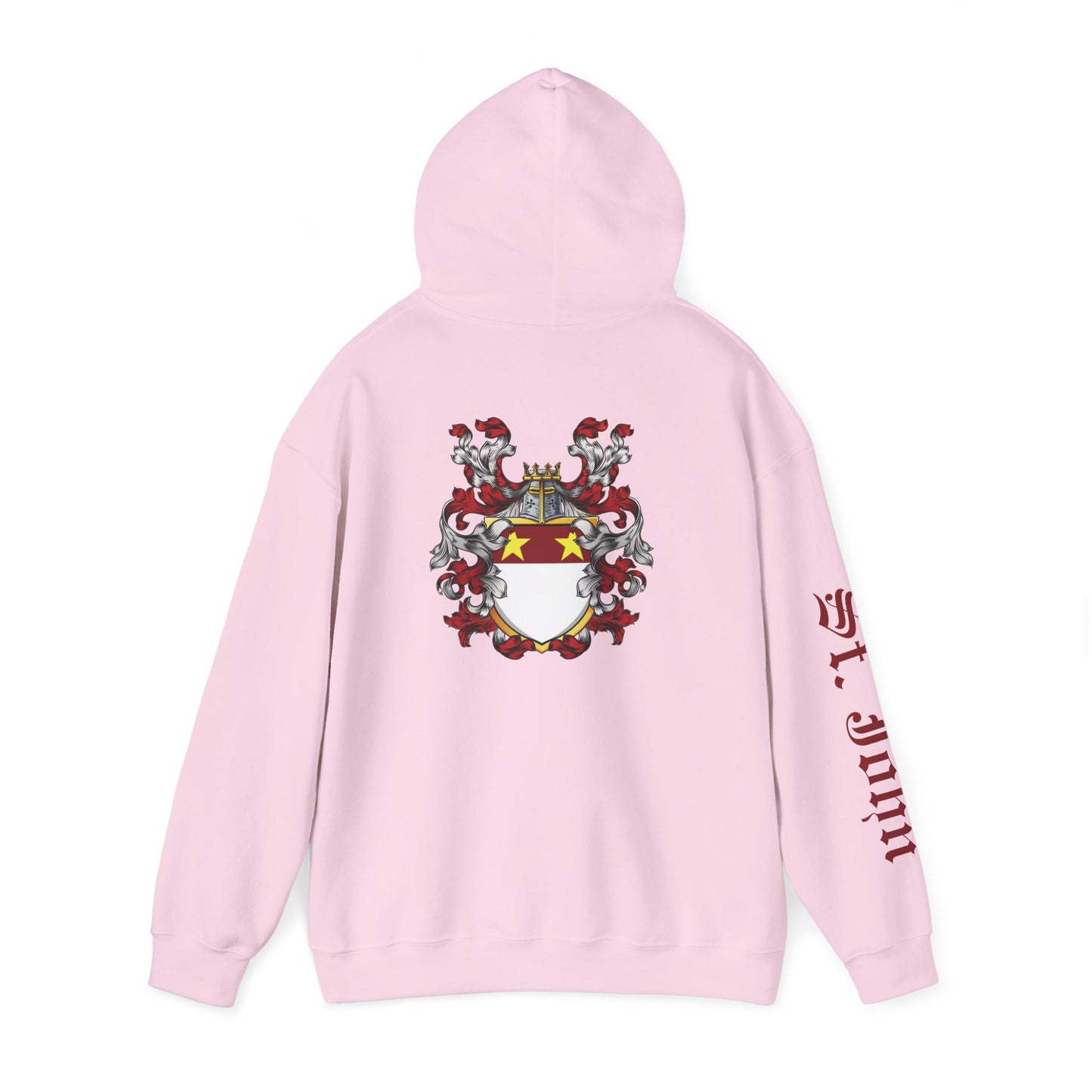 Making History for 970 years Hoodie with St. John Heraldry & St. John on the sleeve