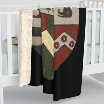John de Port-St. John & Anne Leighton  Sherpa Fleece Blanket