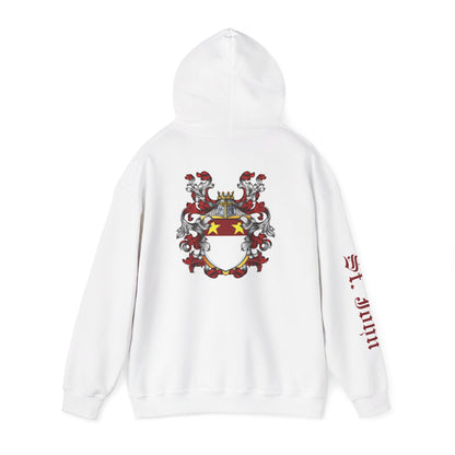 Christopher St. John Art w/ St. John Heraldry Unisex Hoodie