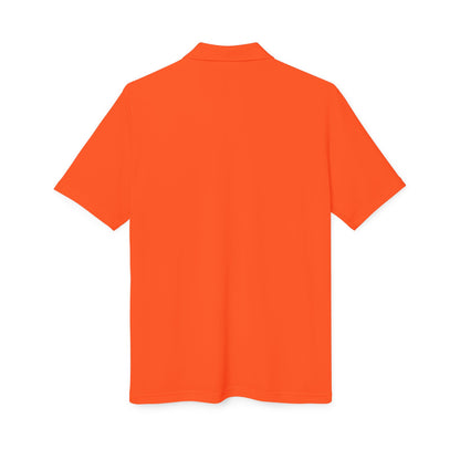 Unisex Performance Polo with Stylish Crest Design, Athletic Shirt for Sports & Everyday Wear, Perfect for Casual Outings, Gifts for Him, Her