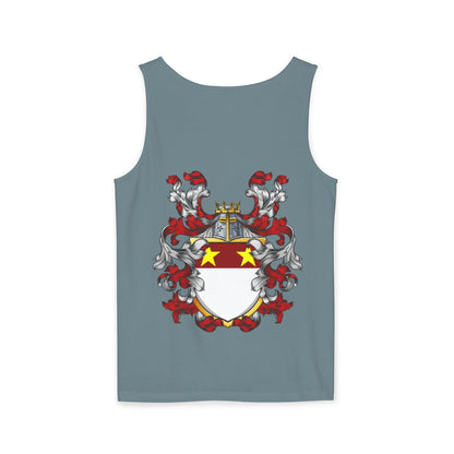 Love Floral Unisex Tank Top, Gift, Summer Apparel, Valentine's Day, Relaxed Fit, Casual Wear, Personalized Style