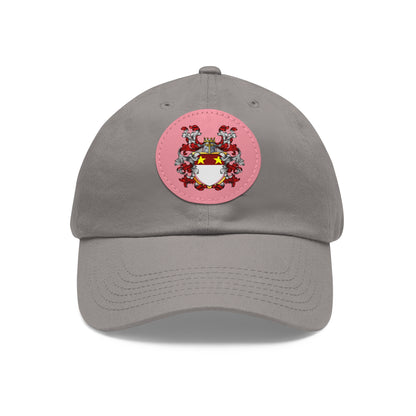 St. John Heraldry Hat with Leather Patch (Round)