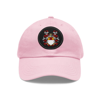 St. John Heraldry Hat with Leather Patch (Round)