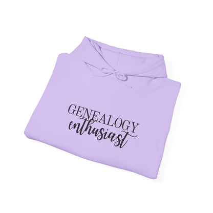 Genealogy Enthusiast Hoodie with St. John Heraldry