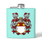 St. John Heraldry Stainless Steel Flask, 6oz