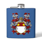 St. John Heraldry Stainless Steel Flask, 6oz