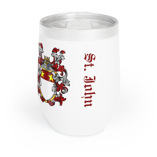 Personalized Chill Wine Tumbler, Custom Drinkware, Engagement Gift, Bridesmaid Proposal, Wedding Accessory