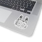 Christopher St. John Art Sketch Kiss-Cut Sticker — Hand-Drawn Whimsical Laptop Decal