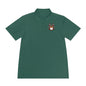Men's Custom Sport Polo Shirt with Unique Crest Design, Casual Wear, Gift for Dad, Father’s Day, Sports Events, Summer Outing