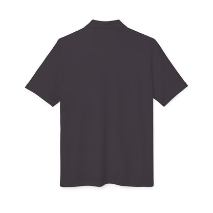 Unisex Performance Polo with Stylish Crest Design, Athletic Shirt for Sports & Everyday Wear, Perfect for Casual Outings, Gifts for Him, Her