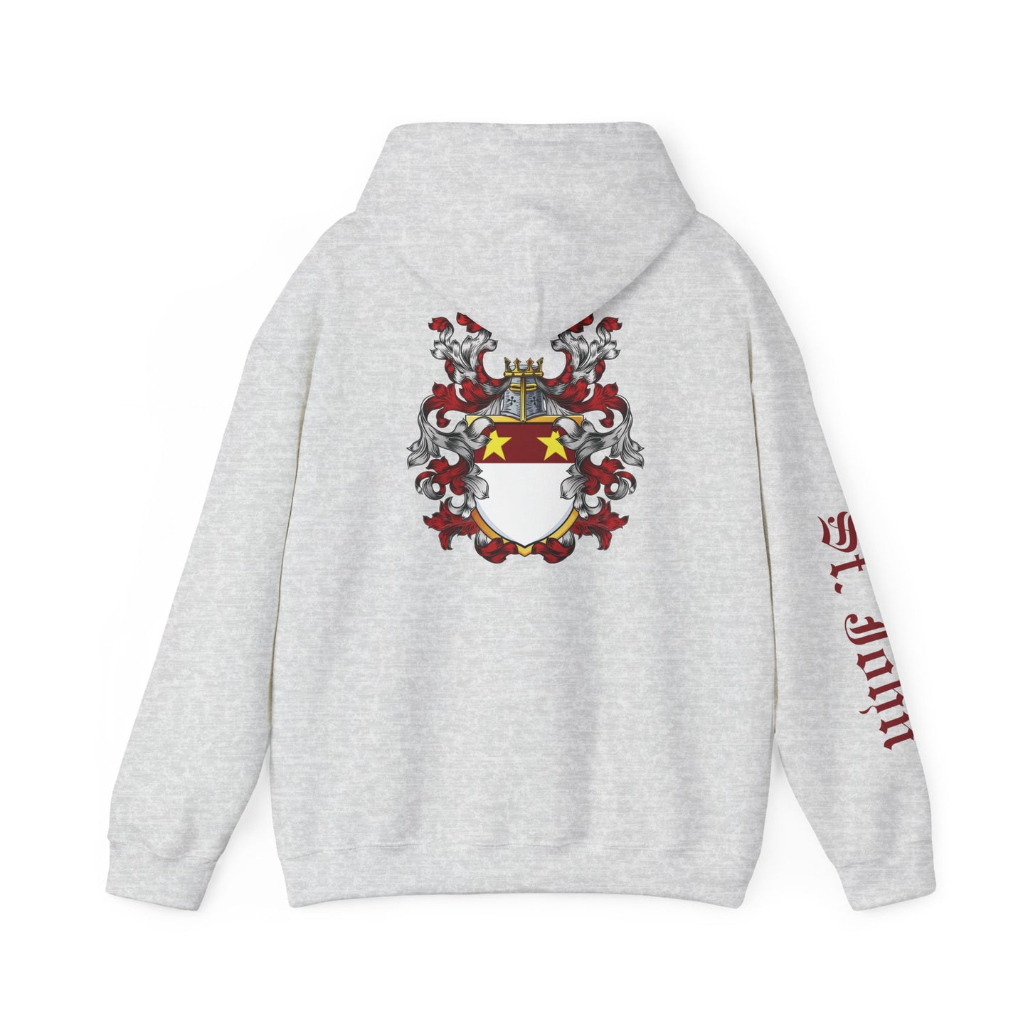 Love Genealogy w/ St. John Heraldry Unisex Hoodie