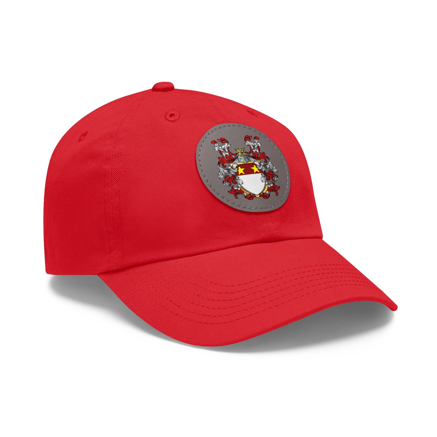 St. John Heraldry Hat with Leather Patch (Round)