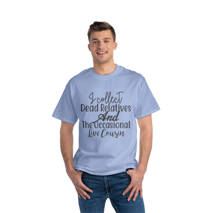 I Collect Dead Relatives and the Occasional Live Cousin St. John Heraldry T-Shirt