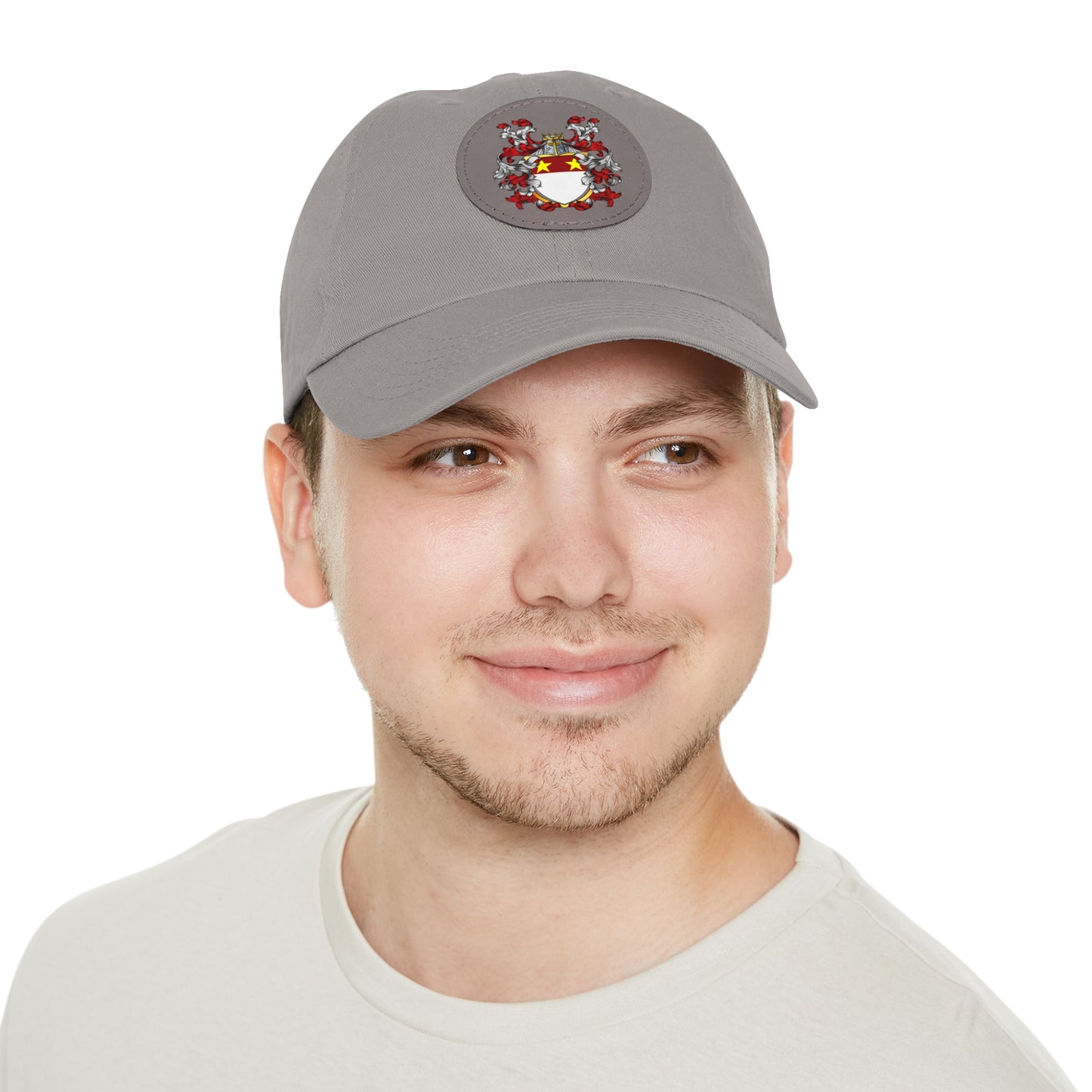 St. John Heraldry Hat with Leather Patch (Round)