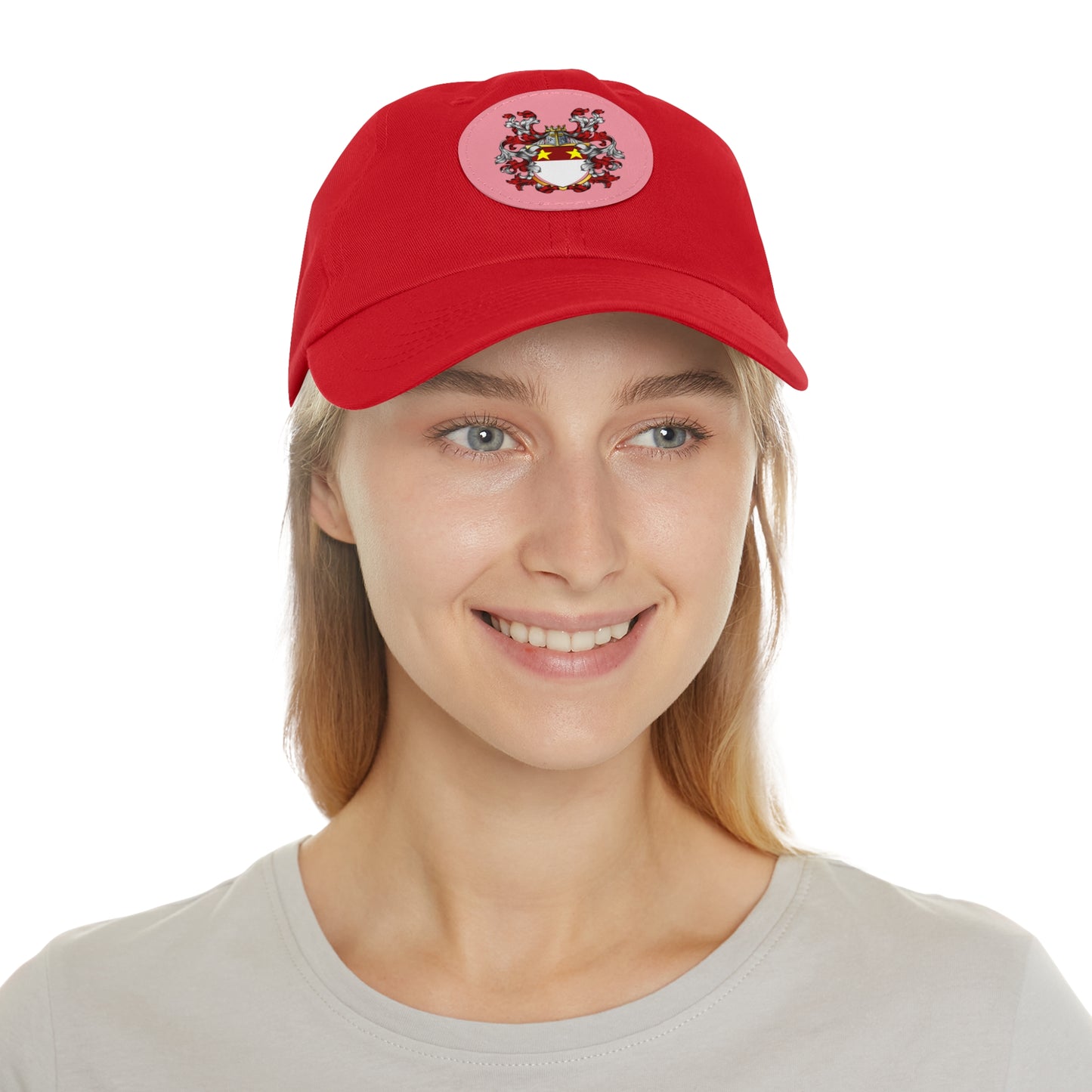 St. John Heraldry Hat with Leather Patch (Round)