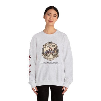 Crewneck Sweatshirt — "We the People: 250 Years of Freedom" Patriotic Graphic