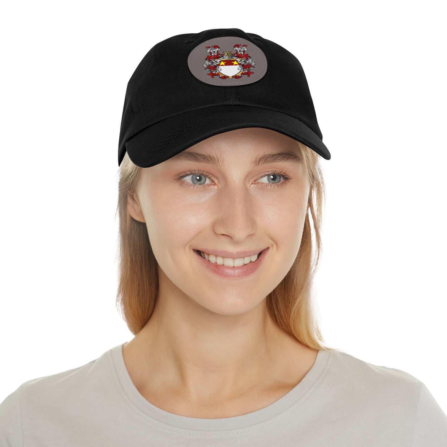 St. John Heraldry Hat with Leather Patch (Round)
