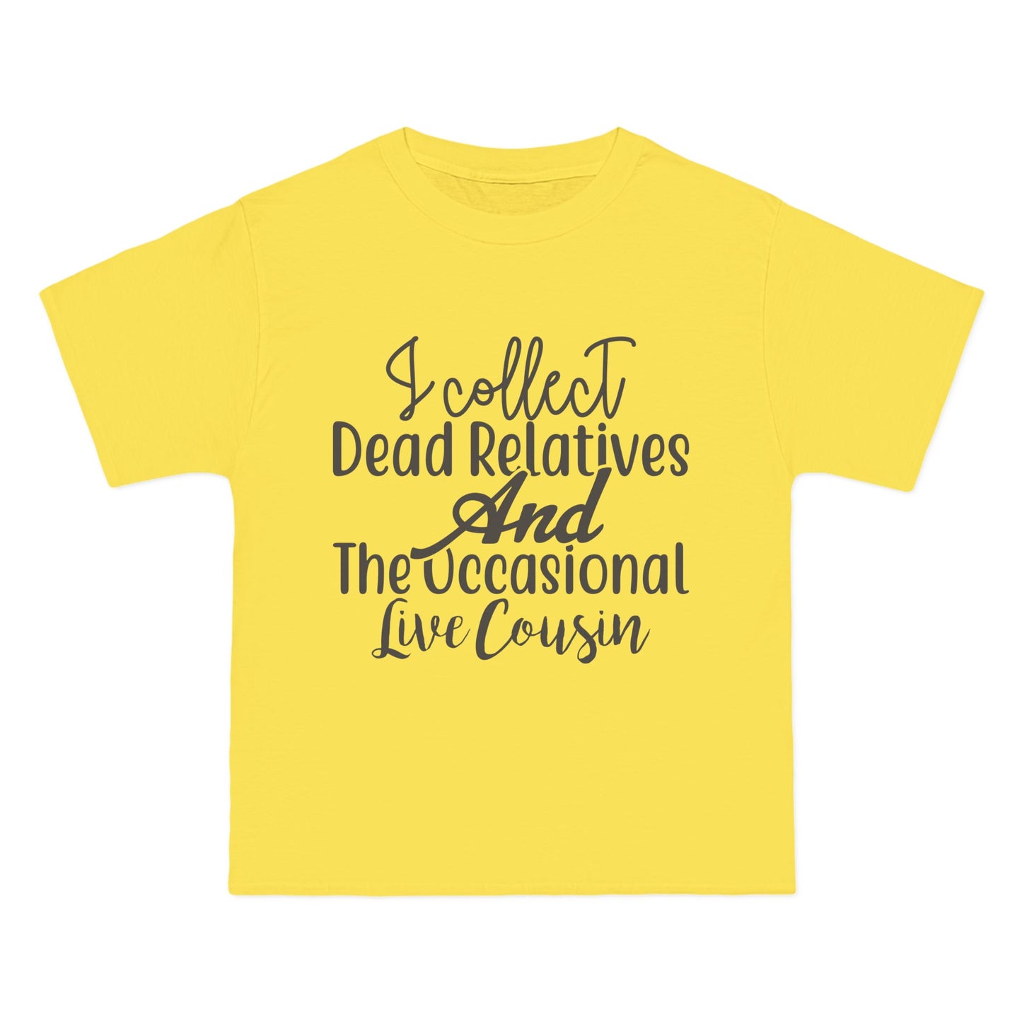 I Collect Dead Relatives and the Occasional Live Cousin St. John Heraldry T-Shirt
