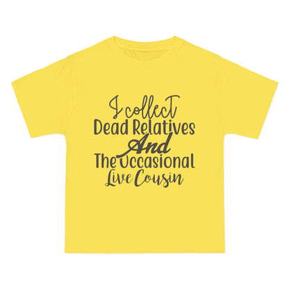 I Collect Dead Relatives and the Occasional Live Cousin St. John Heraldry T-Shirt