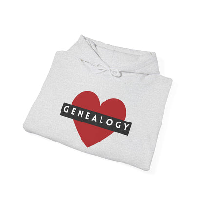 Love Genealogy w/ St. John Heraldry Unisex Hoodie
