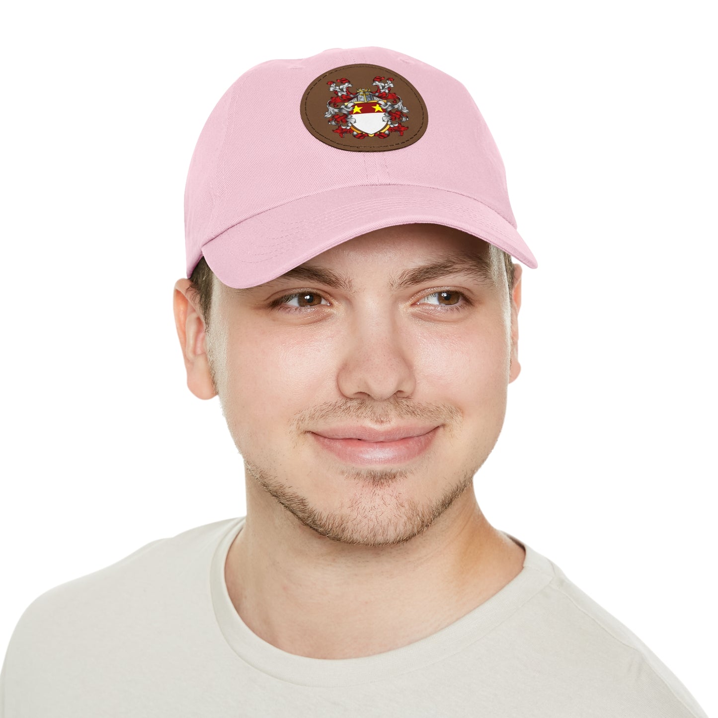 St. John Heraldry Hat with Leather Patch (Round)