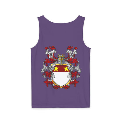 Love Floral Unisex Tank Top, Gift, Summer Apparel, Valentine's Day, Relaxed Fit, Casual Wear, Personalized Style