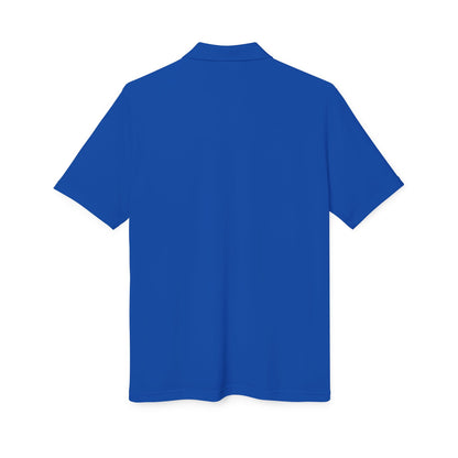 Unisex Performance Polo with Stylish Crest Design, Athletic Shirt for Sports & Everyday Wear, Perfect for Casual Outings, Gifts for Him, Her