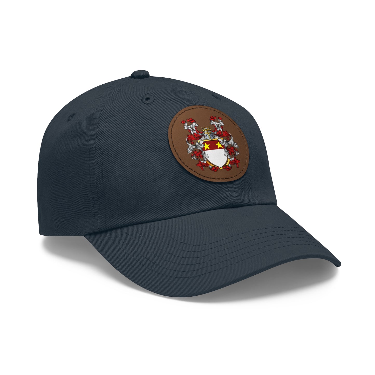 St. John Heraldry Hat with Leather Patch (Round)