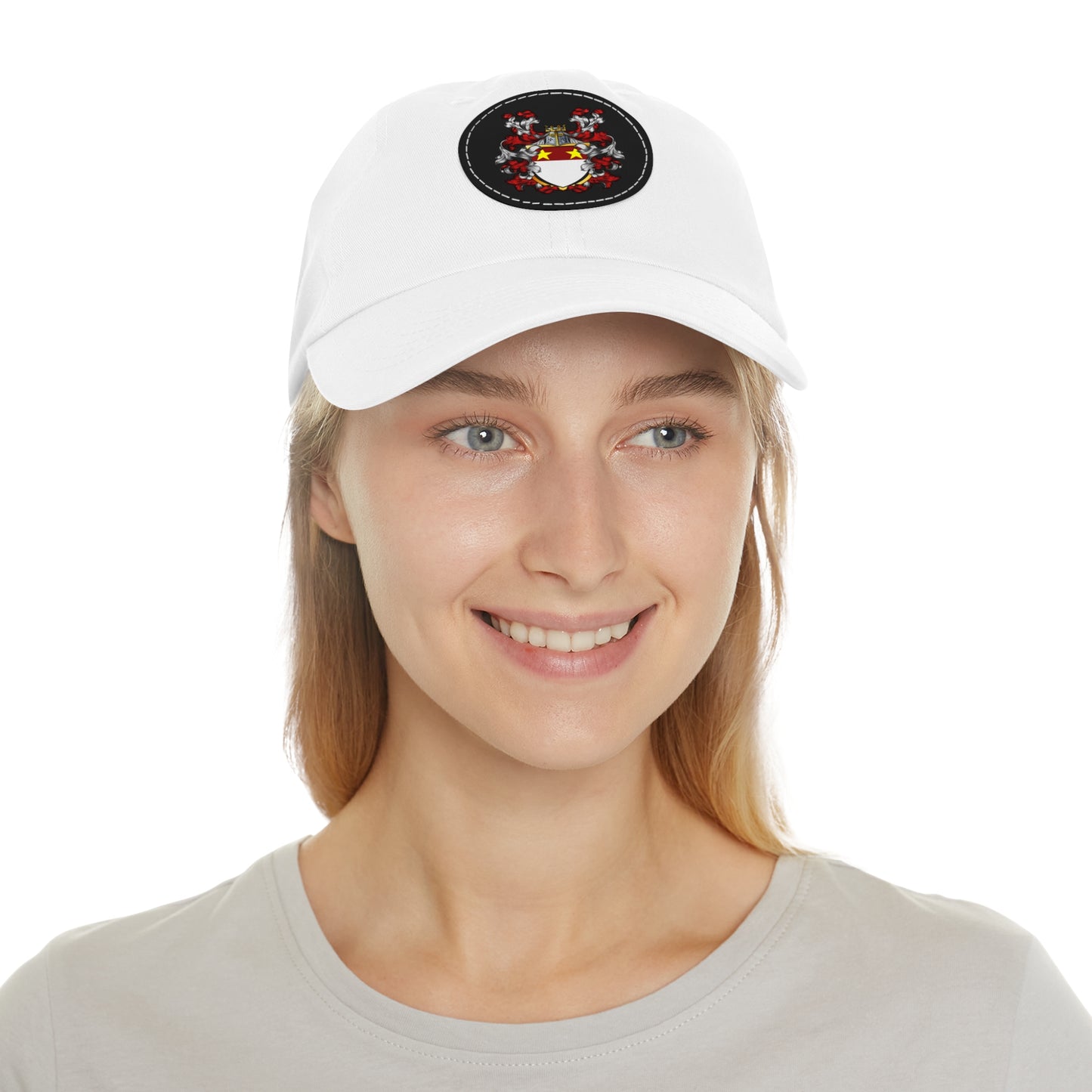 St. John Heraldry Hat with Leather Patch (Round)