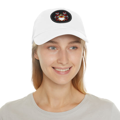 St. John Heraldry Hat with Leather Patch (Round)