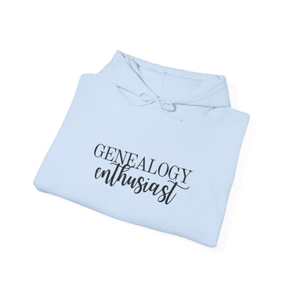 Genealogy Enthusiast Hoodie with St. John Heraldry