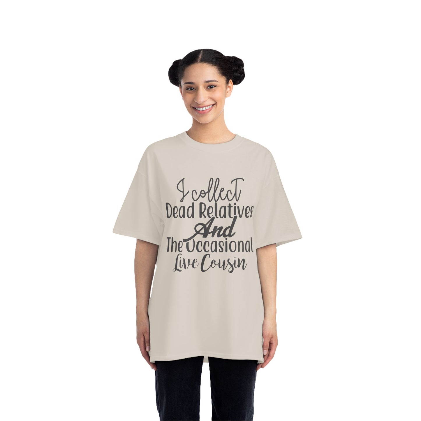 I Collect Dead Relatives and the Occasional Live Cousin St. John Heraldry T-Shirt