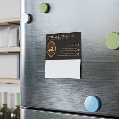 Custom Branded Post-it Note Pads — Personalized Business Contact Sticky Notes
