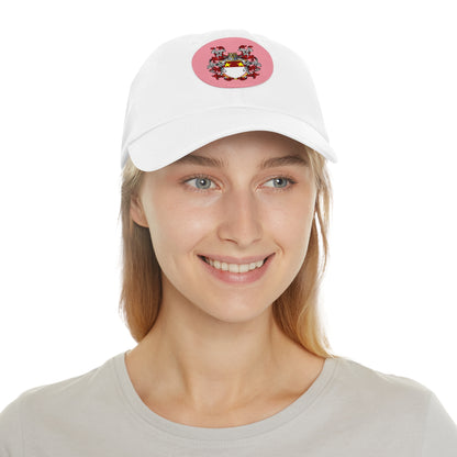 St. John Heraldry Hat with Leather Patch (Round)
