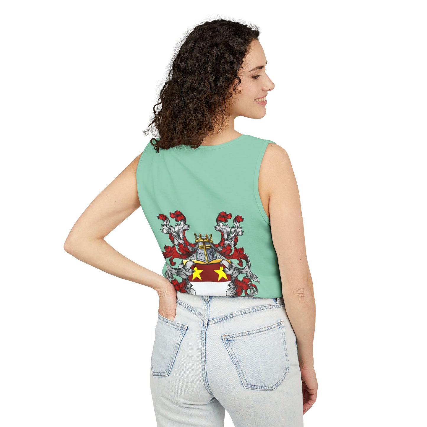 Love Floral Unisex Tank Top, Gift, Summer Apparel, Valentine's Day, Relaxed Fit, Casual Wear, Personalized Style