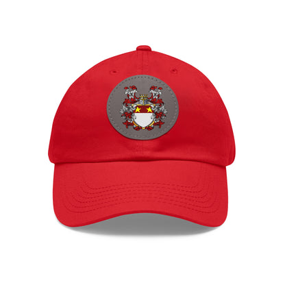 St. John Heraldry Hat with Leather Patch (Round)