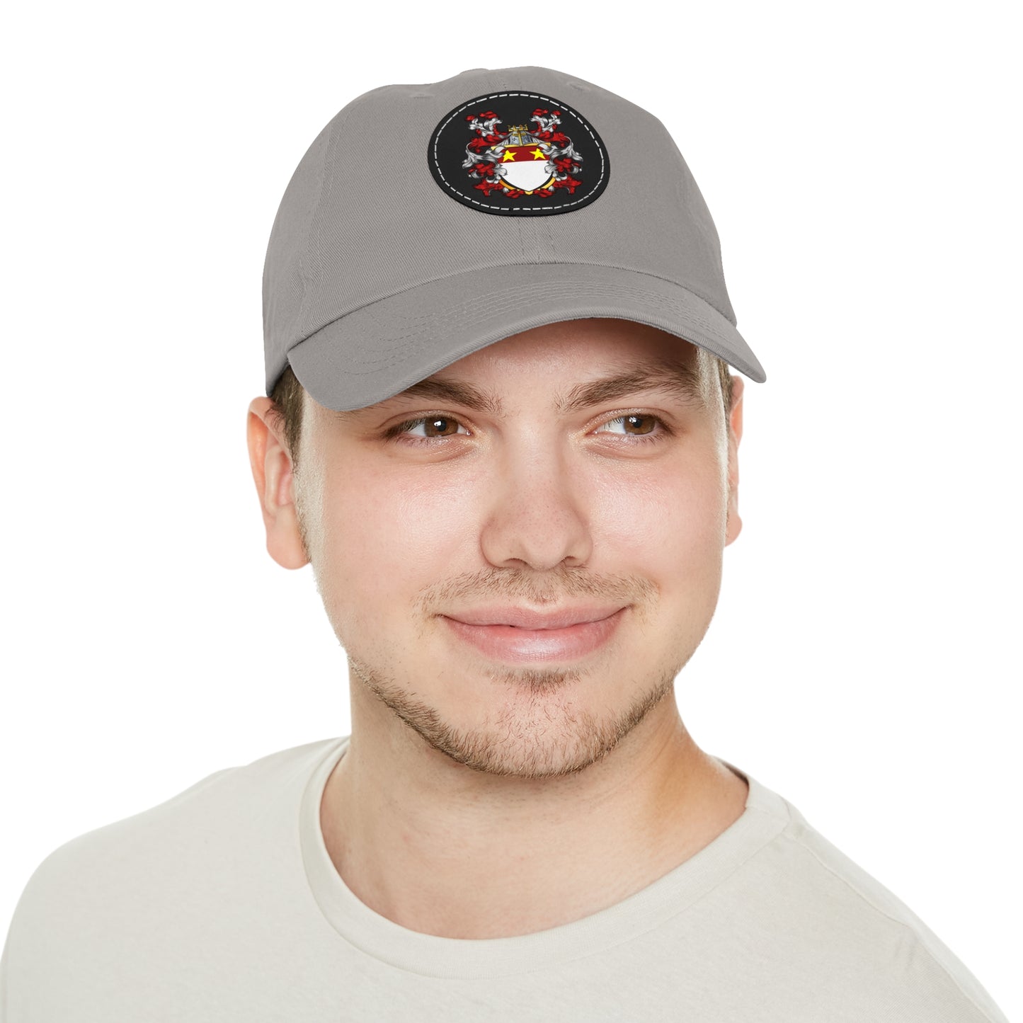St. John Heraldry Hat with Leather Patch (Round)