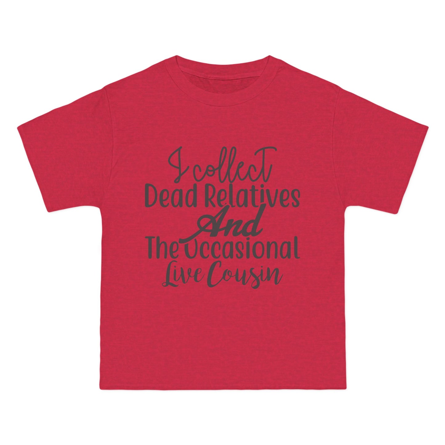 I Collect Dead Relatives and the Occasional Live Cousin St. John Heraldry T-Shirt