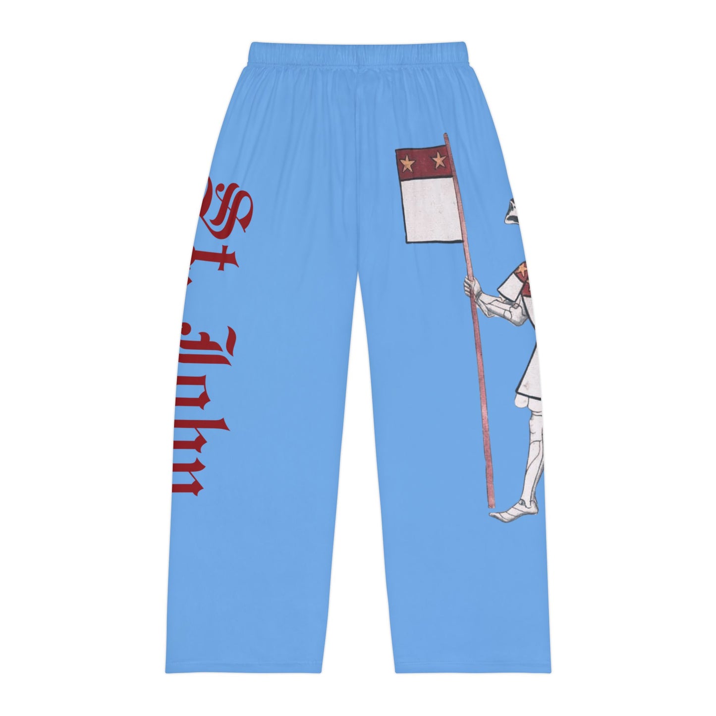 Sir John St. John, Knight-Themed Men's Pajama Pants, Cozy Sleepwear for Men, Perfect for Relaxing Nights, Gift for Father's Day, Pajama Day